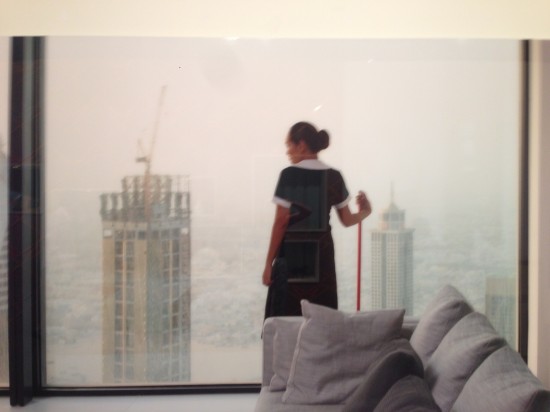 The Abyss (Playtime), 2013 by Isaac Julien at the Metro Pictures Booth Photo Courtesy of artspace.com