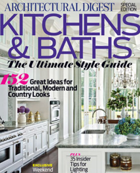 Architectural Digest special editions kitchens & baths style guide magazine cover