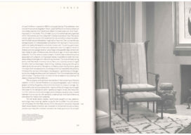 Ingrid Donat book spread featuring interior design project detail by Suzanne Lovell Inc.