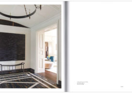 Ingrid Donat book spread featuring interior design project by Suzanne Lovell Inc. image of Lakeview Residence gallery