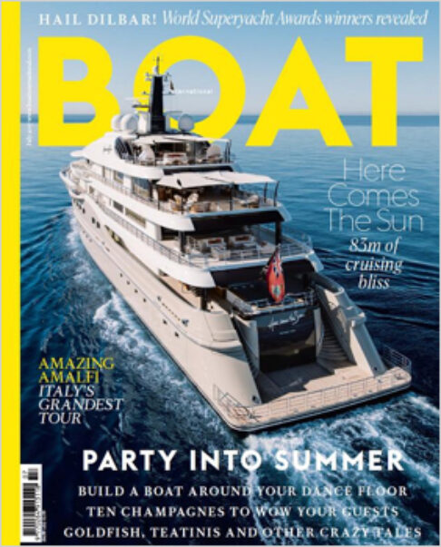 Boat International magazine cover