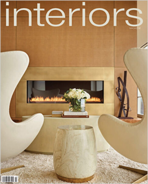 Interiors Magazine cover