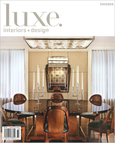 Luxe magazine Chicago edition cover