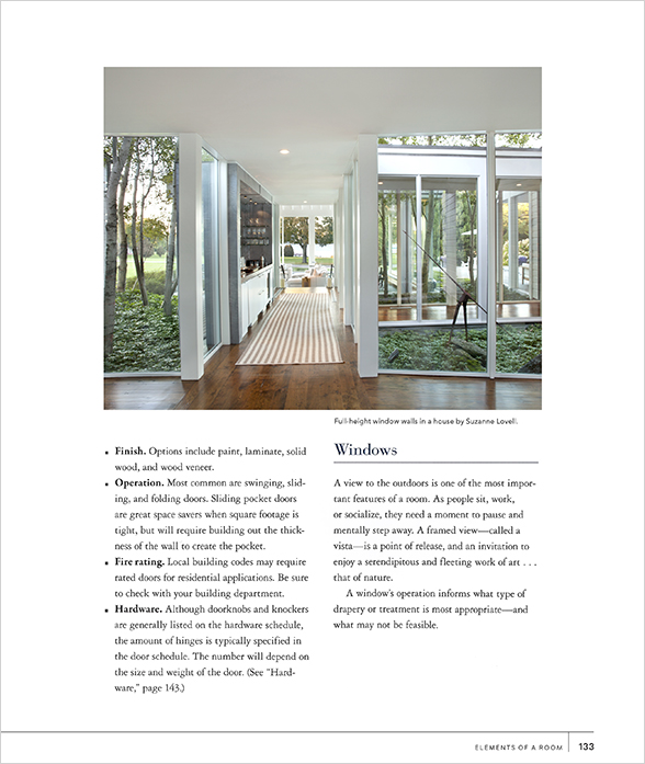 NYSID book layout featuring Lake House designed by Suzanne Lovell Inc. with full-height window walls