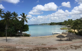 Beach view from Dominican Republic compound