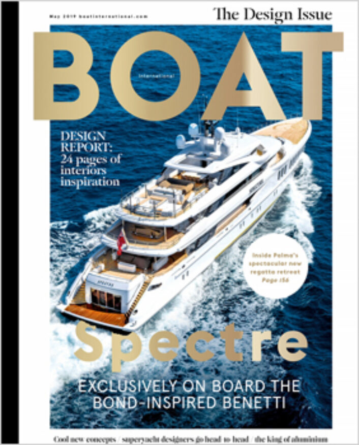 Boat International magazine cover