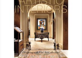 Cover of Suzanne Lovell’s book “Artistic Interiors; Designing with Fine Art Collections”