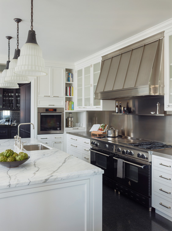 Custom chef’s kitchen