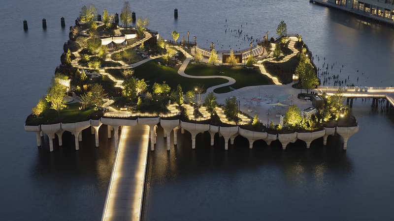 New York's newest island, a man-made gift to the city