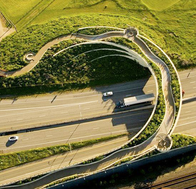 Vancouver Land Bridge in the Confluence Project