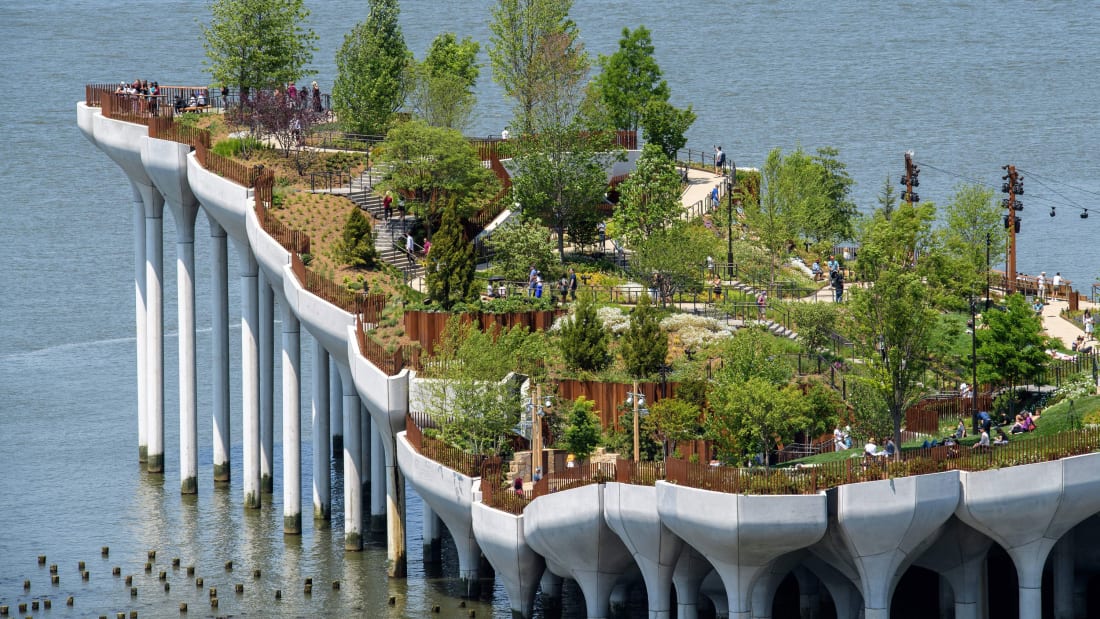 New York City's newest park, Little Island, opens to public