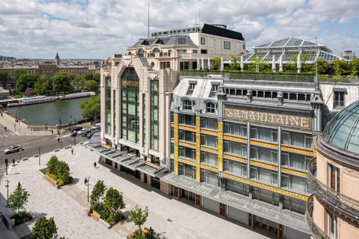 In Paris, La Samaritaine Reopens as an All-In-One Shopping Destination.