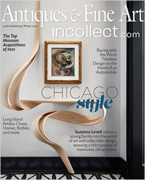 Antiques & Fine Art Magazine cover featuring Suzanne Lovell Inc.