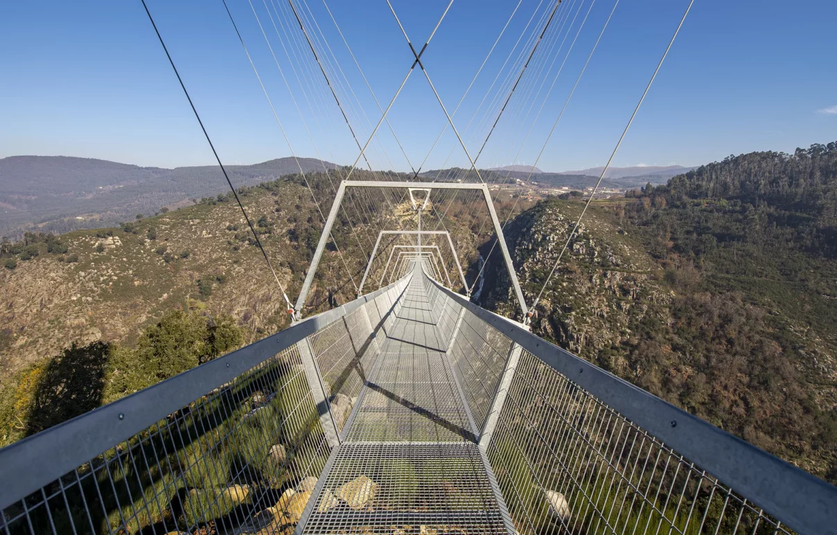 Portugal Opens World's Longest Pedestrian Suspension Bridge, And It's A Trip
