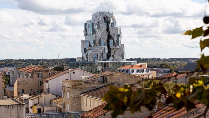 Frank Gehry unveils The Tower, a stainless steel-clad arts building for Luma Arles.