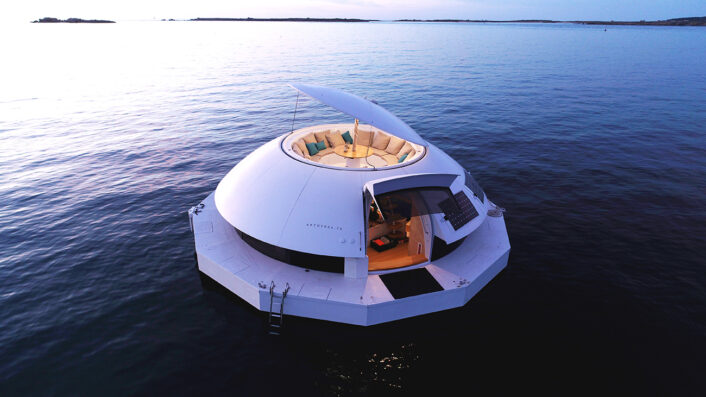 Anthenea, The World’s First Floating Luxury Eco-Hotel Suite