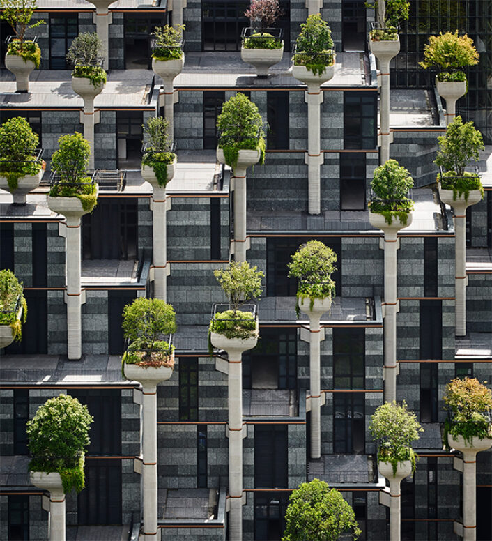 1,000 Trees by Thomas Heatherwick Studio.