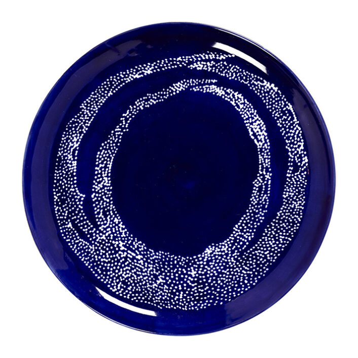 Serax Lapis Lazuli Swirl dinner plate, 10