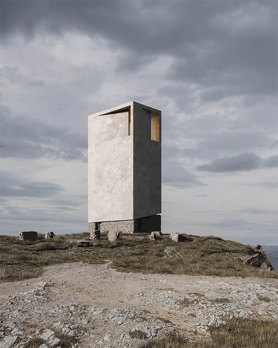 WORS architects reimagines historic fortress site in portugal as monolithic museum space.