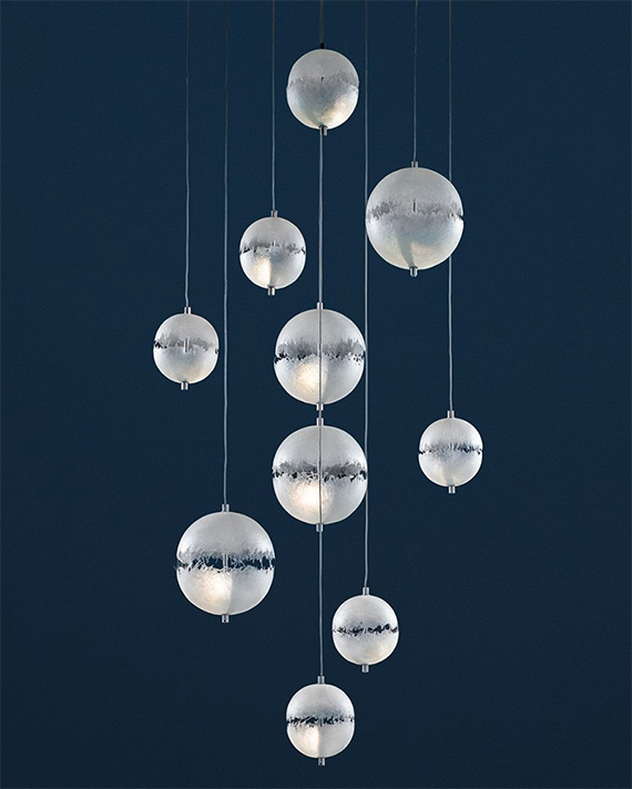 Suspension Globes by Catellani & Smith