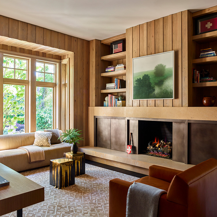 Study of luxury vacation residence on Hilton Head Island white artwork by Kibong Rhee