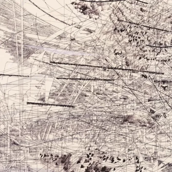 Untitled (brigade) by Julie Mehretu