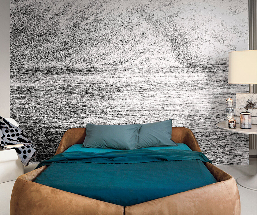 Diptyque's ‘Landscape Panoramic’ wallpaper from the home décor collection