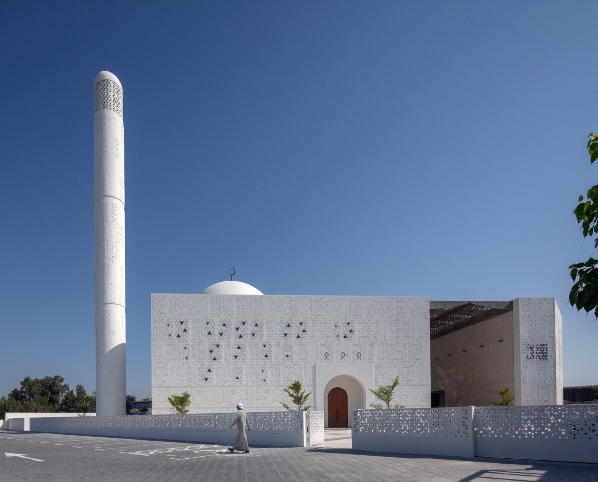 Dabbagh Architects designs a mosque in Dubai, United Arab Emirates.