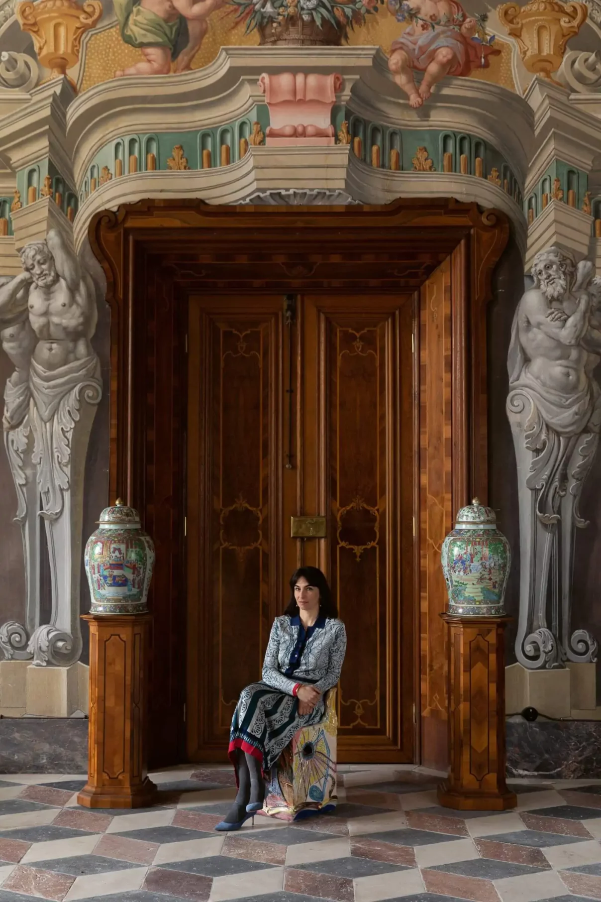 Alice Stori Liechtenstein in Schloss Hollenegg, 2022.