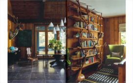 Andrew Martin book spread featuring Lakeside residence designed by Suzanne Lovell