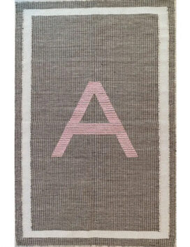 Monogram Letter Rug from Art + Loom