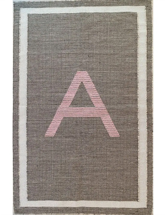 Monogram Letter Rug from Art + Loom