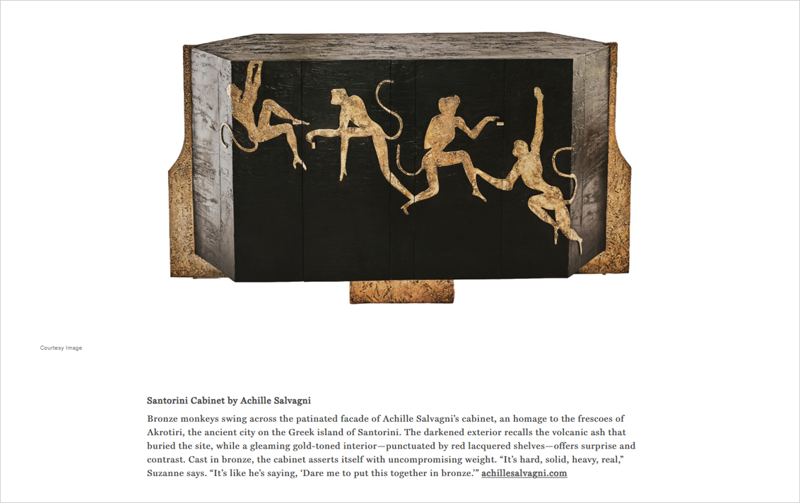 Santorini Cabinet by Achille Salvagni