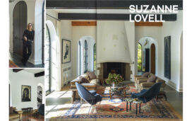 Andrew Martin book spread featuring Chicago residence designed by Suzanne Lovell